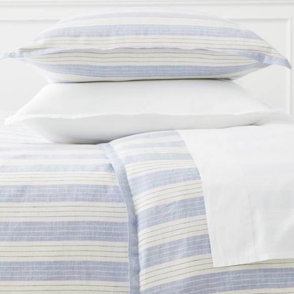 BNWT Porto Duvet - K/CK - Chambray - Picture 2 of 3